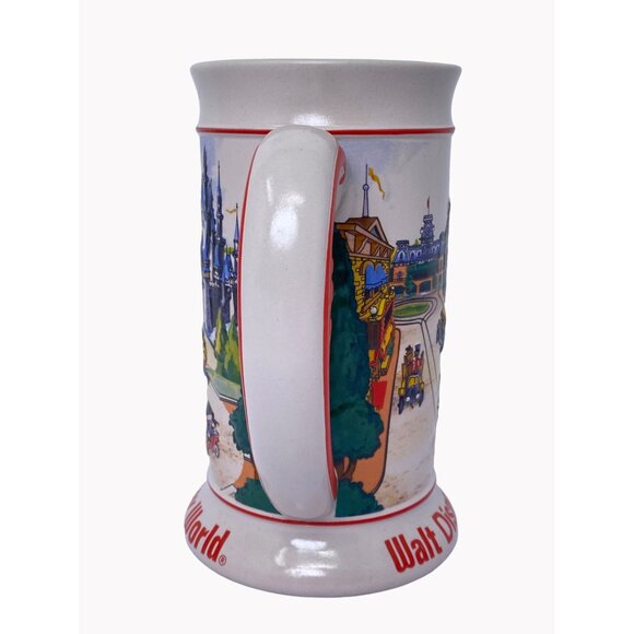 Vintage Walt Disney World Stein Mug  Tankard 3D Made In Brazil 6.5" - Picture 4 of 10